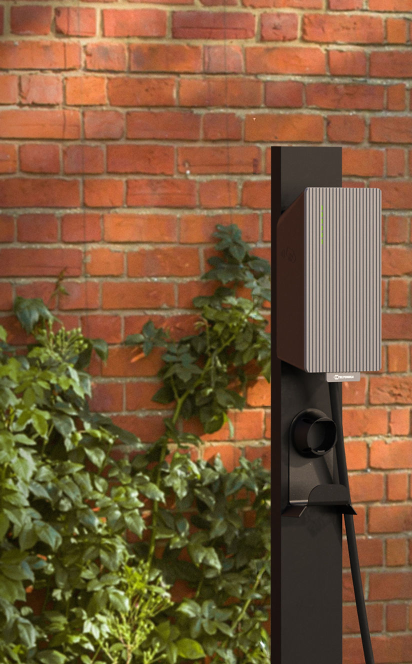 Teltonika EVC2 installed on wall